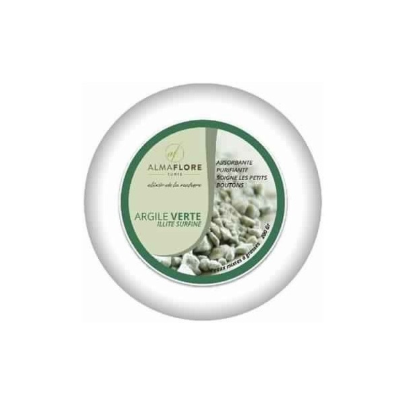 ALMAFLORE ARGILE VERTE 200gr