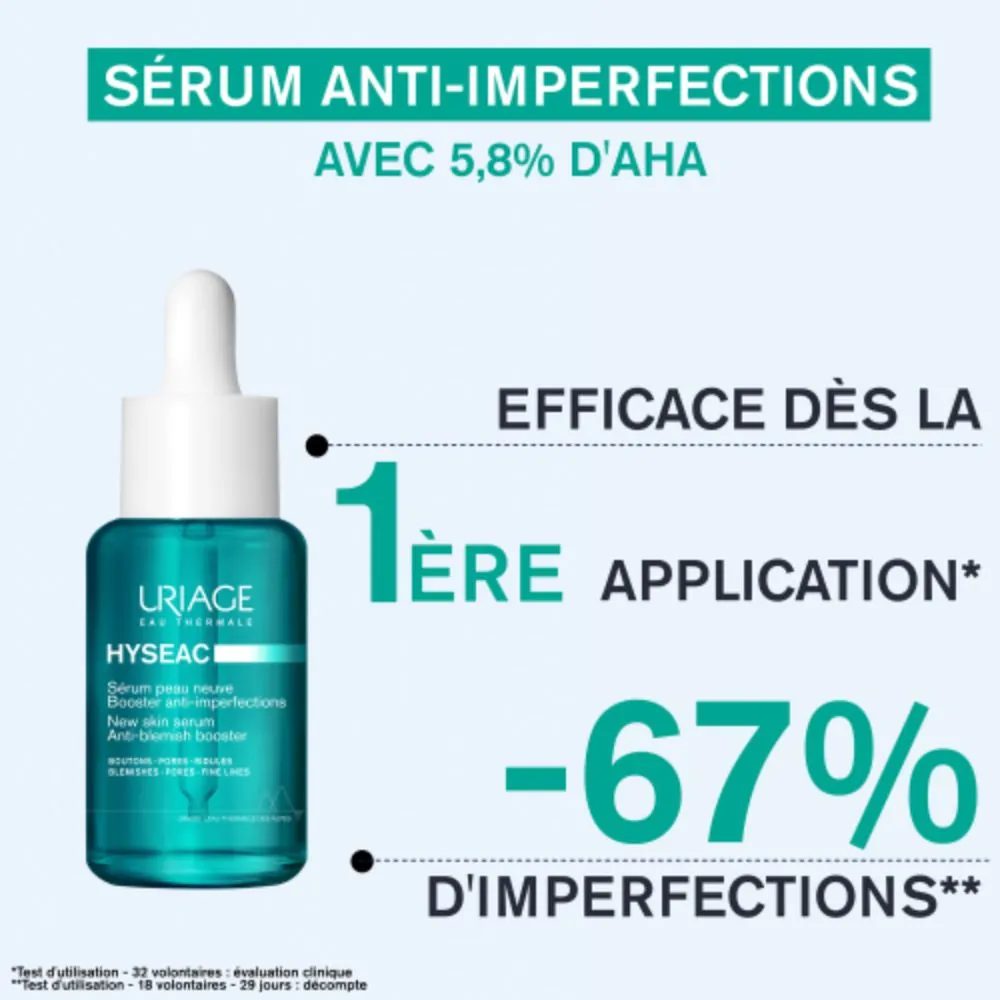 Uriage Hyseac Sérum Peau Neuve Booster Anti-Imperfections HYSEAC – 30 ml
