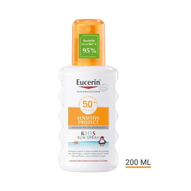 EUCERIN SUN PROTECTION SENSITIVE PROTECT KIDS SPRAY SOLAIRE SPF50+ 200ML