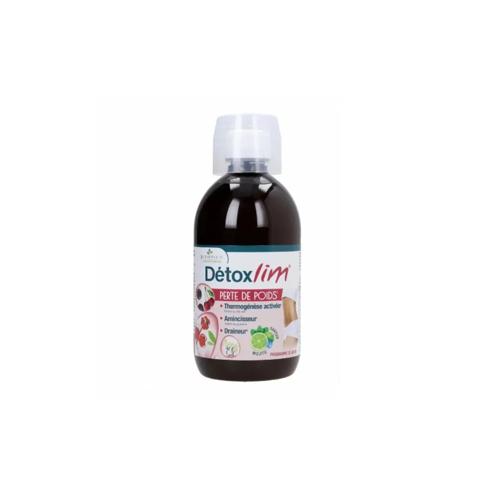 3CHENES DETOXLIM PERTE DE POIDS SAVEUR MOJITO 500ML