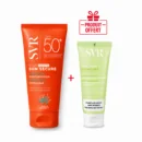 Svr Sun Secure Blur Teinté SPF50+ 50mL +Sebiaclear Crème Lavante (Offerte)