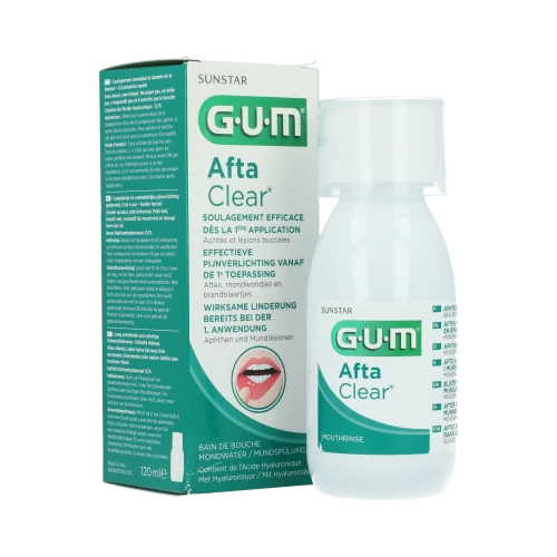GUM Aftaclear Bain de Bouche 120 ml