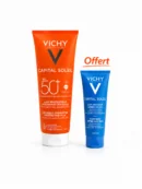 VICHY Capital Soleil Lait Solaire Hydratant SPF50 300mL + Lait Après Soleil 100mL (Offert)