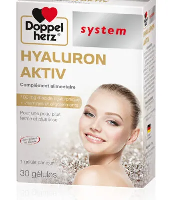 Aktiv Hyaluron 30 Gélules – 100 mg + vitamines