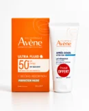 Avène Solaire Ultra Fluid Perfector Teintée SPF50+ 50ML + Lait Après Soleil 50mL (Offert)