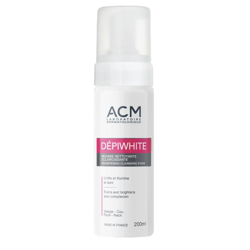 ACM DEPIWHITE MOUSSE NETTOYANTE ECLAIRCISSANTE 200ML