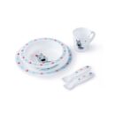 CANPOL SET REPAS 5P BLEU HAPPY ANIMALS CHIENS 4/401