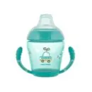 CANPOL TASSE INVERSABLE TURQ 9M+ 240ML REF76/001