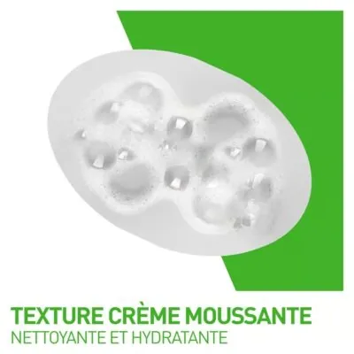 CERAVE CREME MOUSSANTE NETTOYANTE HYDRATANTE 236 ML