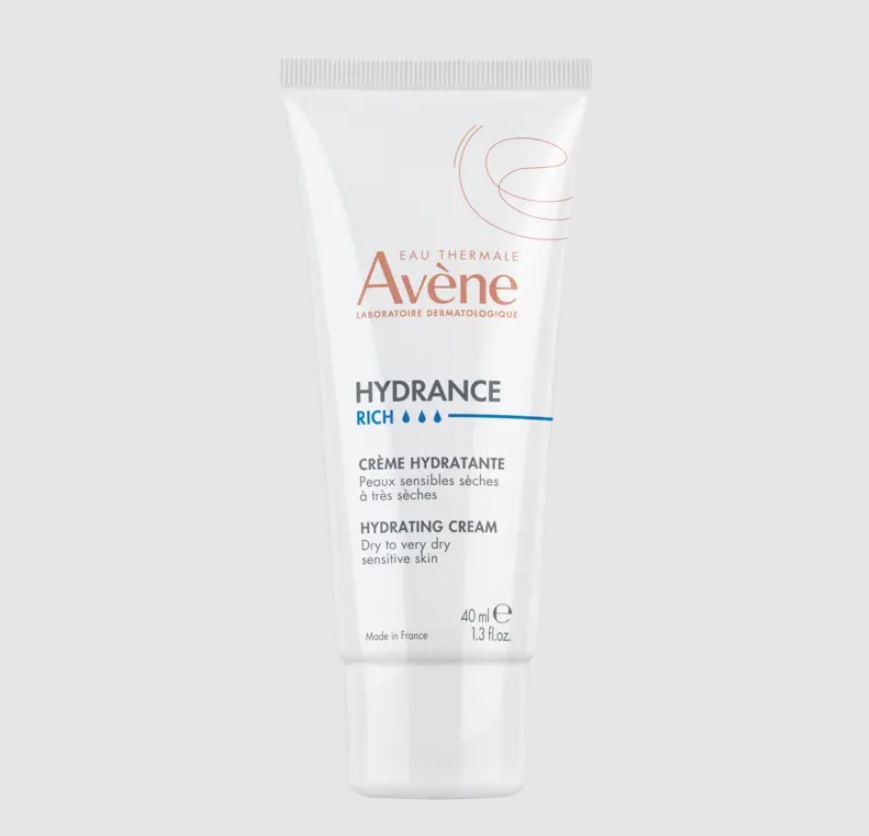 Avene HYDRANCE Riche Crème hydratante 40ml - Crème hydratante riche pour peaux sèches à très sèches. Texture onctueuse, nourrissante, enrichie en Eau Thermale d'Avène