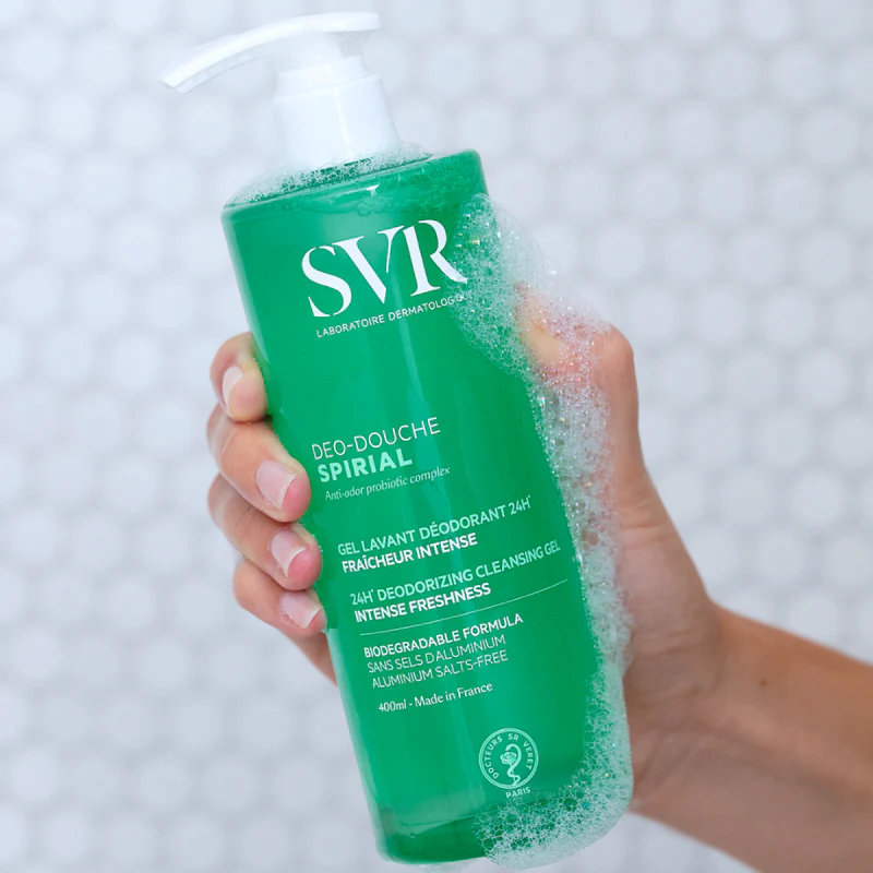 SVR SPIRIAL GEL MOUSSANT DEODORANT 400ML – Image 2
