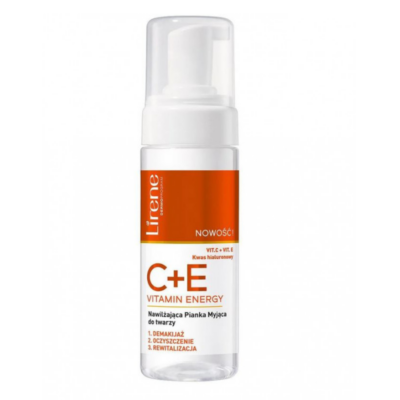 LIRENE C+E VITAMIN ENERGY MOUSSE NETTOYANTE 150ML