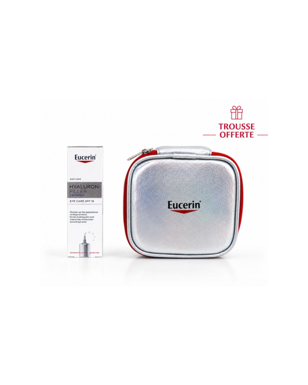 EUCERIN Hyaluron-Filler Soin Contour Des Yeux 15mL + Trousse Offerte