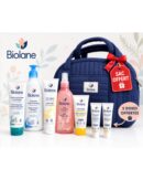 BIOLANE Sac Maman Matelassé Bleu
