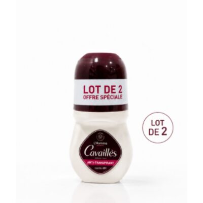 ROGE CAVAILLES Déo-soin Absorb+ Homme 48h LOT 2 50ml
