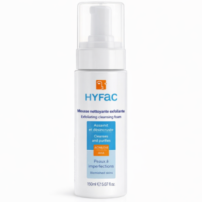 HYFAC MOUSSE NETTOYANTE EXFOLIANTE 150ML