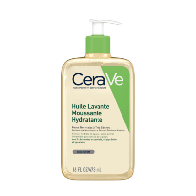 CERAVE HUILE LAVANTE MOUSSANTE HYDRATANTE 473 ML