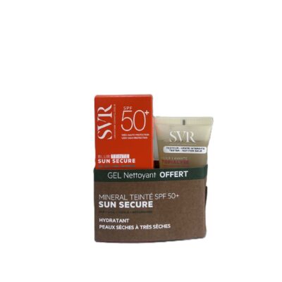 Svr Sun Secure Blur teinté SPF50+ 50 ml + Topialyse Huile Lavante 55mL (offerte)