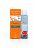 Avène Solaire Cleanance SPF50+ Ultra Lèger Anti-Imperfection 50mL + Eau Micellaire 100mL (OFFERTE)