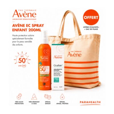 Avène Solaire Spray Enfant Haute Protection  SPF 50+200ML + Cicalfate Crème 40mL (OFFERTE)