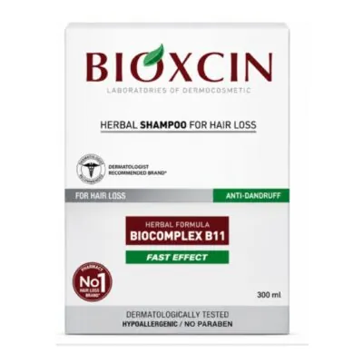 BIOXSINE Shampooing Anti-Pelliculaire et Anti-Chute 300mL