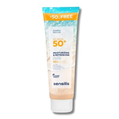 SENSILIS Gel Crème Hydratant Rafraîchissant SPF50+ 250ML