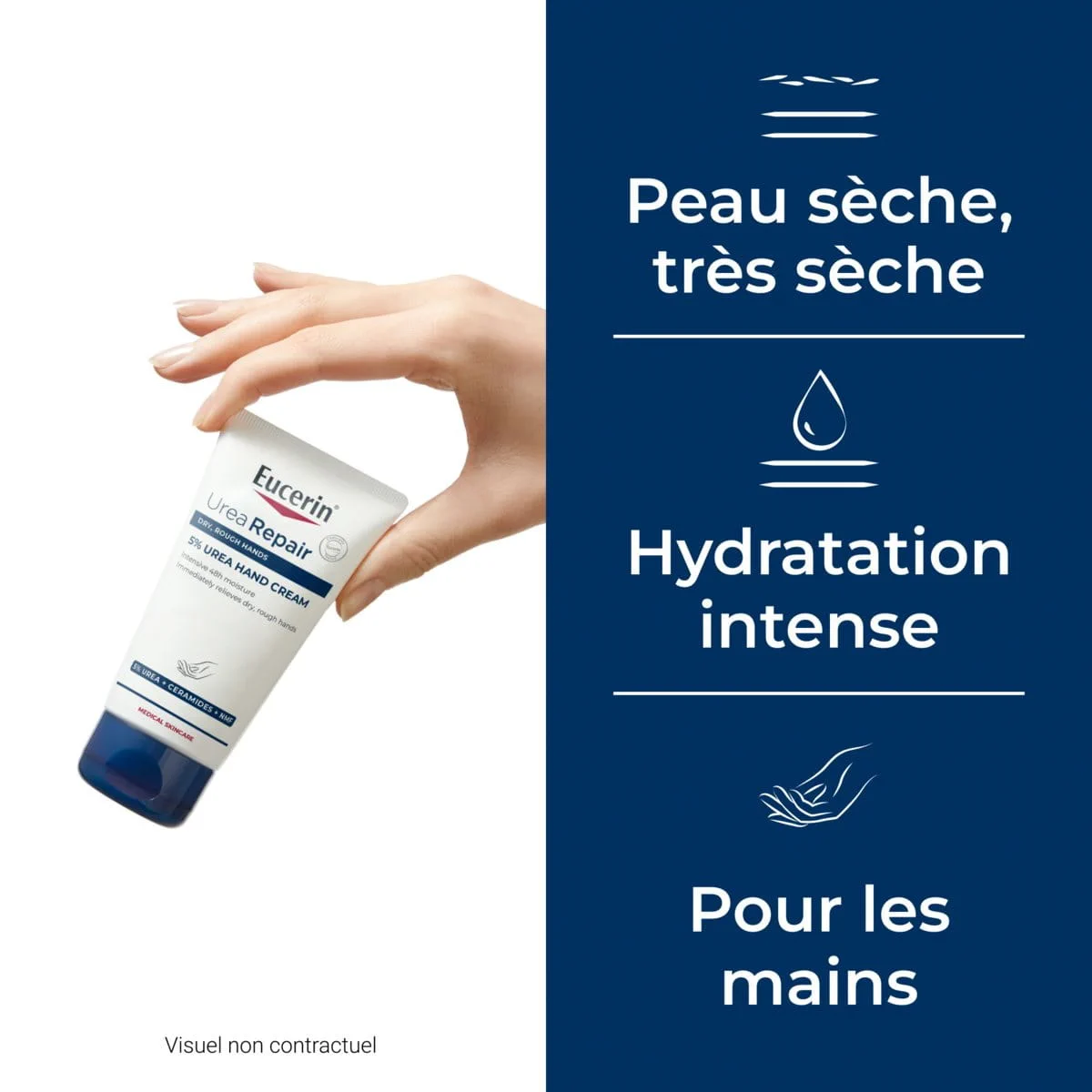 Eucerin Urea repair plus Crème Mains 5% Urée Réparatrice 75ml – Image 3