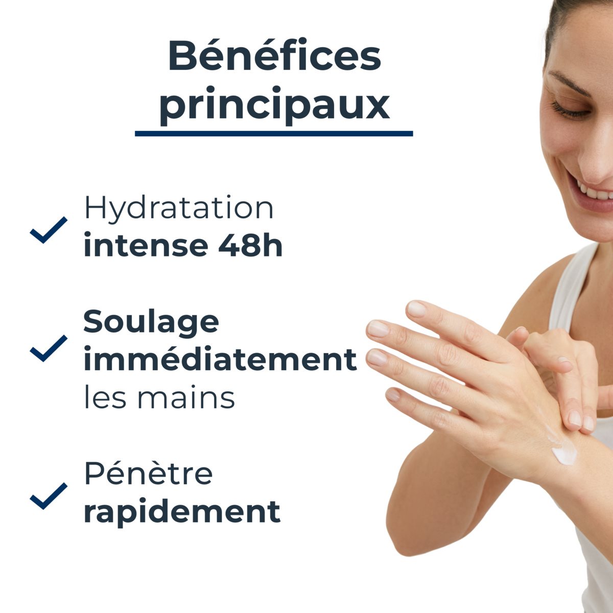 Eucerin Urea repair plus Crème Mains 5% Urée Réparatrice 75ml – Image 2