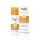 EUCERIN SUN PROTECTION OIL CONTROL GEL-CREME SPF 50+ 50 ML - Protection solaire haute protection pour peaux grasses. Texture gel-crème matifiante. Contrôle de l'excès de sébum. Fini non gras
