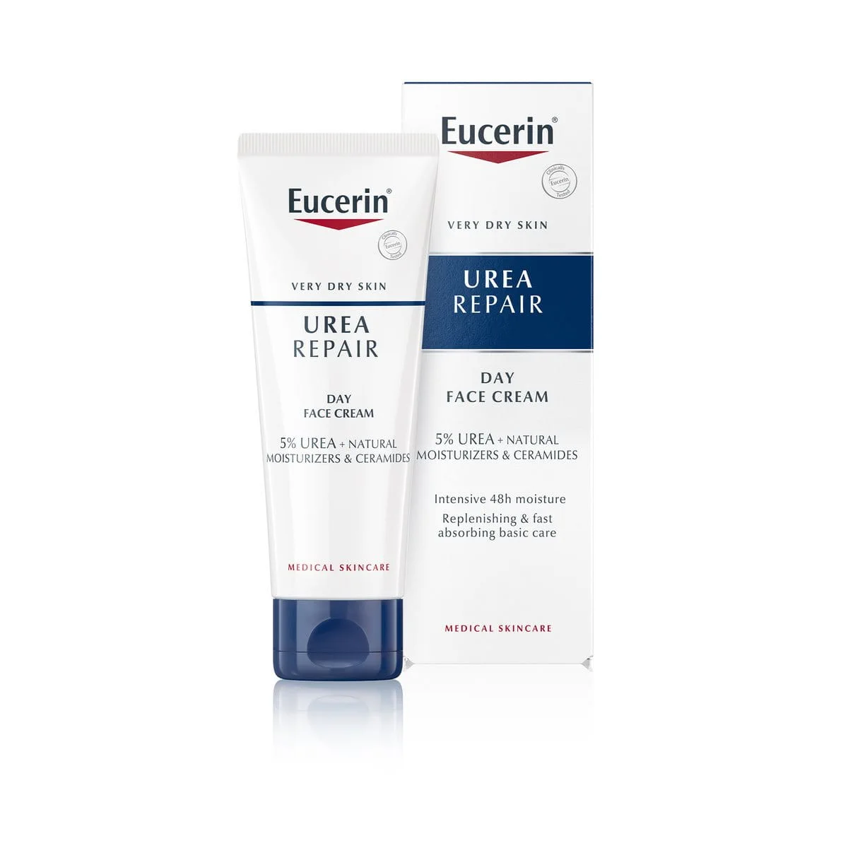 Eucerin UREA Repair Crème Visage Peau Sèche 50 mL