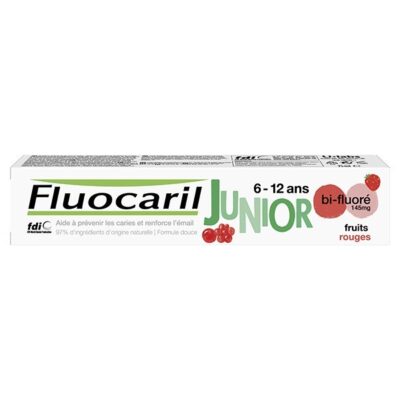 FLUOCARIL JUNIOR DENTIFRICE GEL FRUITS ROUGES 75ML
