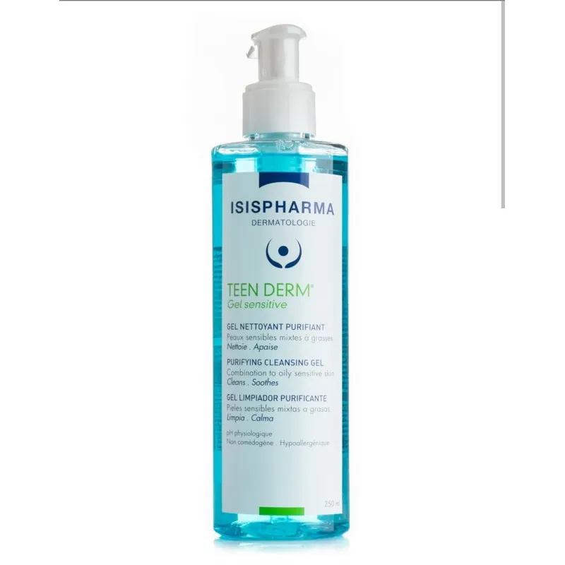 ISISPHARMA TEEN DERM GEL SENSITIVE 250mL
