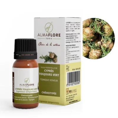 ALMAFLORE HUILE ESSENTIELLE DE CYPRES 10 ML