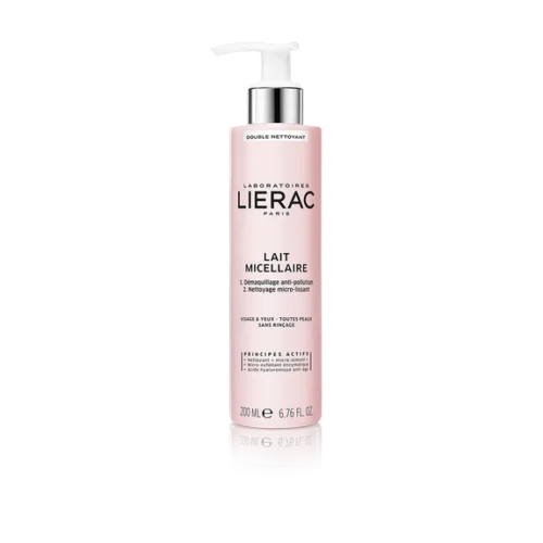 LIERAC LAIT MICELLAIRE DOUBLE NETTOYANT VISAGE ET YEUX – 200ml