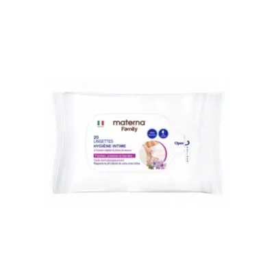 MATERNA LINGETTE HYGIENNE INTIME BT/20