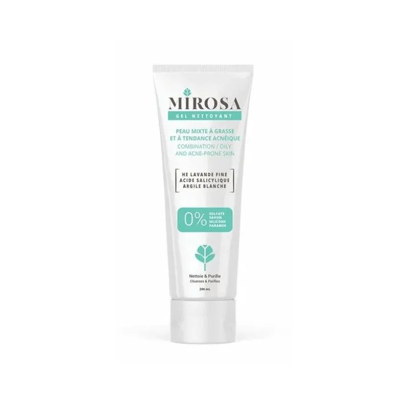 MIROSA GEL NETTOYANT PEAU MIXTE 200ML
