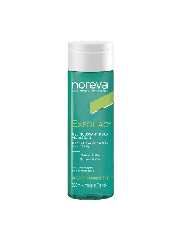 Noreva EXFOLIAC Gel Moussant Doux 200ml