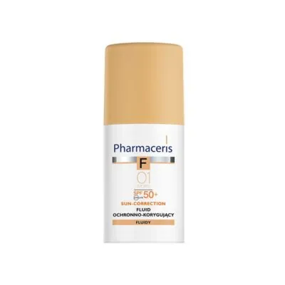 PHARMACERIS F Fond de Teint SPF 50+ (IVORY 01) 30ml