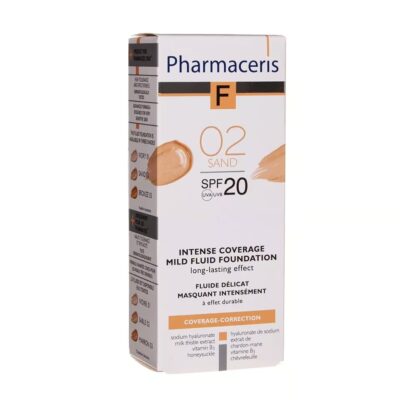 PHARMACERIS F Fond de Teint SPF 50+ (02 SAND) 30ml