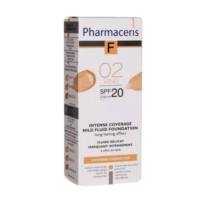 PHARMACERIS F Fond de Teint SPF 50+ (02 SAND) 30ml