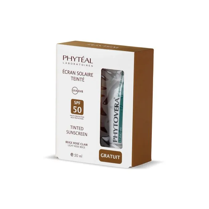 PHYTEAL ECRAN TEINTE BEIGE ROSE SPF 50 50 ml