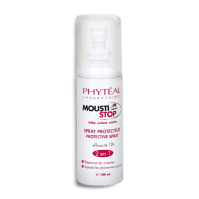 PHYTEAL MOUSTISTOP SPRAY PROTECTEUR À L’ALOÉ VERA ET À LA CITRONNELLE 100ml