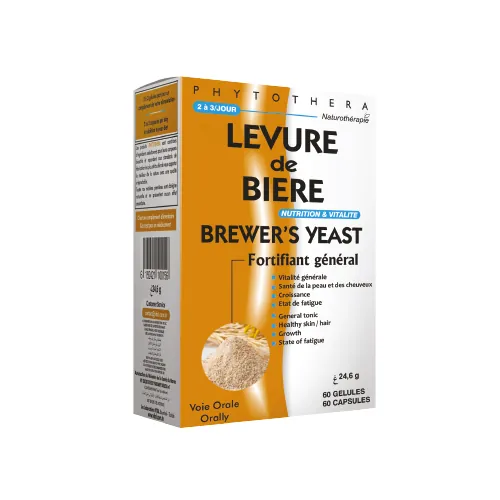 PHYTOTHERA LEVURE DE BIERE 60 gélules