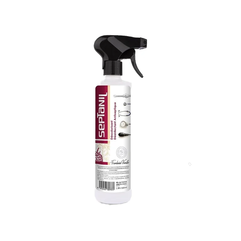 SEPTANIL DESODORISANT DESINFECTANT ANTISEPTIQUE VANILLE FRAMBOISE 500ML