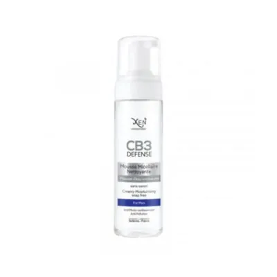 XEN CB3 DEFENSE MOUSSE MICELLAIRE NETTOYANTE FOR MEN 200ml