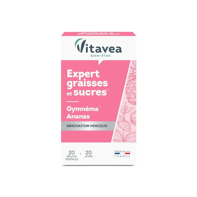 VITAVEA CAPTEUR GRAISSES ET SUCRES B/40 gelules