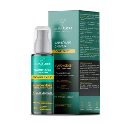 ALMAFLORE BAIN HUILE POUR CHEVEUX 100 ML