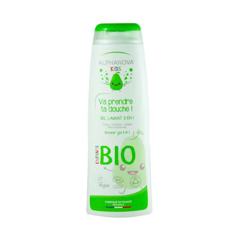 ALPHANOVA GEL LAVANT 3EN1 POIRE 250GR