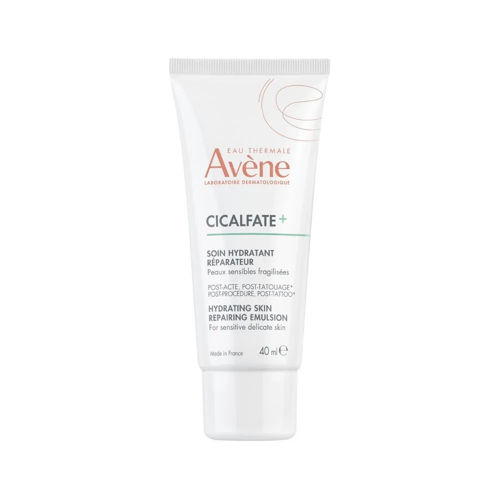 AVENE CICALFATE+ SOIN HYDRATANT REPARATEUR POST ACTE – POST TATOUAGE – 40ML