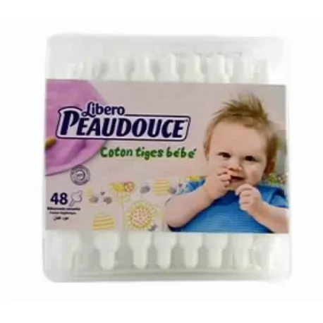 Batonnets Peaudouce Coton 48 pièces